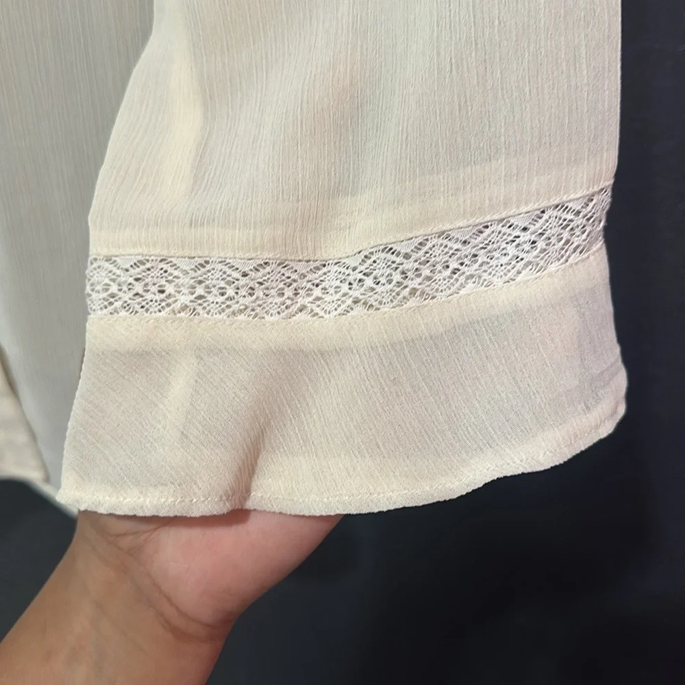LIZ CLAIBORNE 100% Polyester half sleeve Blouse Size XL - Picture 4 of 5
